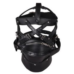 Ouch! Xtreme Bâillon SM Zip-Up Noir